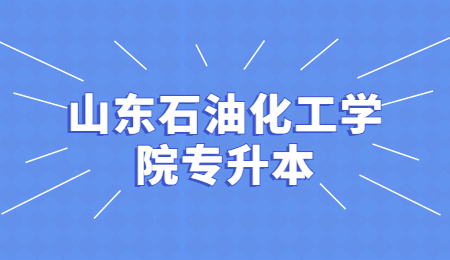 山东石油化工学院专升本